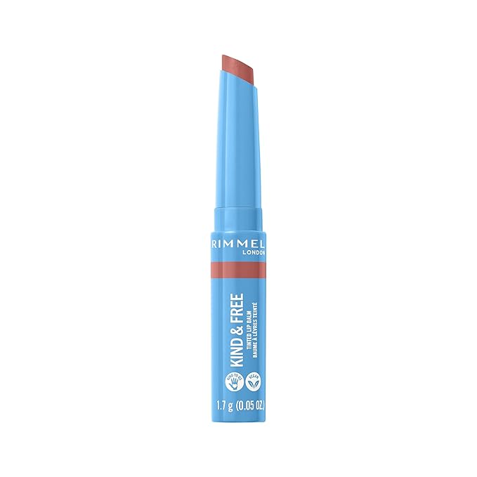 Rimmel Kind & Free Tinted Lip Balm, 002 Apricot Beauty, 1.7g (0.05 oz)
