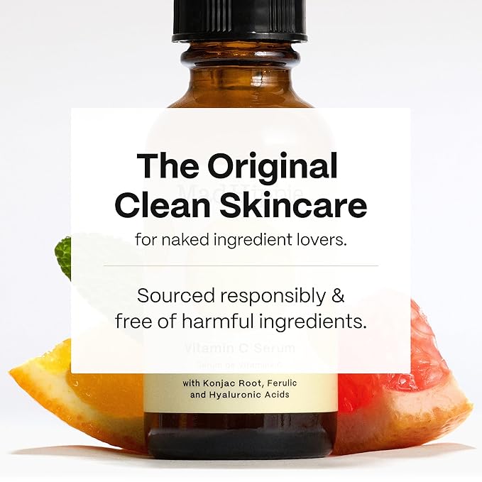Mad Hippie Vitamin C Serum – Brightening Serum with Hyaluronic Acid, Ferulic Acid, Vitamin E, 1.02 Oz