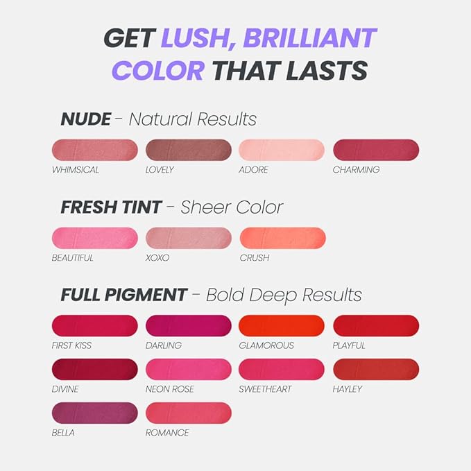 Wonderskin Wonder Blading Lip Stain Peel Off and Reveal Kit - Long Lasting, Waterproof Pink Lip Tint, Transfer Proof Natural Makeup Stain Kit (Romance)
