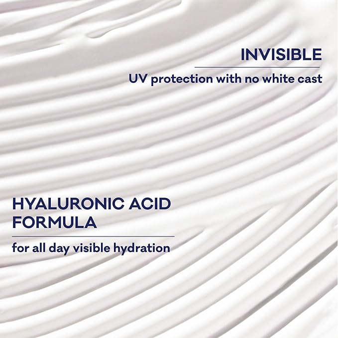 Bioré UV Aqua Rich Daily Hydrating Facial Moisturizer with SPF 50 | Oil Free Sunscreen & Primer for Makeup with Hyaluronic Acid, No White Cast, Non-Comedogenic, For Sensitive Skin, PA++++, 1.7 Oz