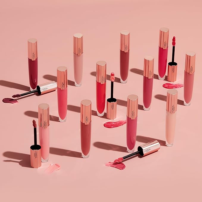 L'Oreal Paris Glow Paradise Hydrating Tinted Lip Balm-in-Gloss with Pomegranate Extract & Hyaluronic Acid, Ultra-Gentle, Non-Sticky Formula, Porcelain Petal, 0.23 fl oz