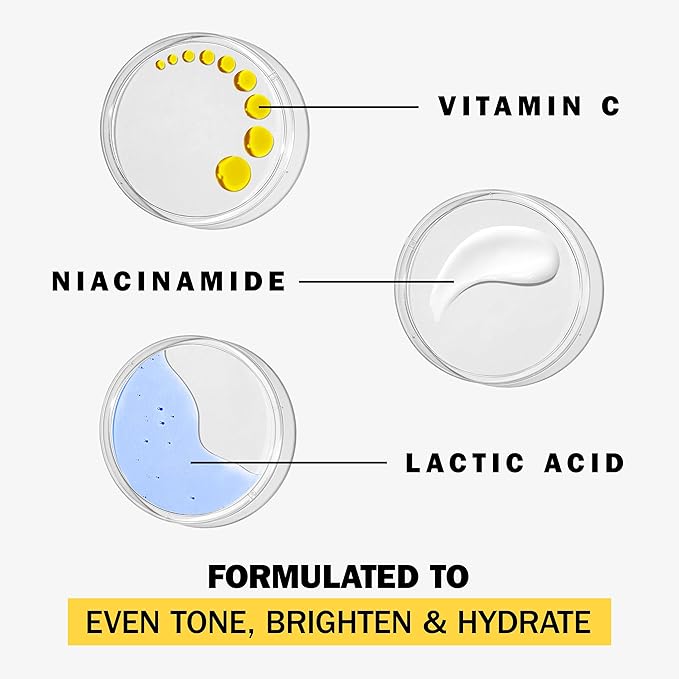 Olay Vitamin C Face Moisturizer, Brightening Cream for Women, Instant Hydration, Evens Tone, Dark Spot & Hyperpigmentation Reduction, Glowing Skin Care - Niaciniamide, Lactic Acid, 1.7 Oz