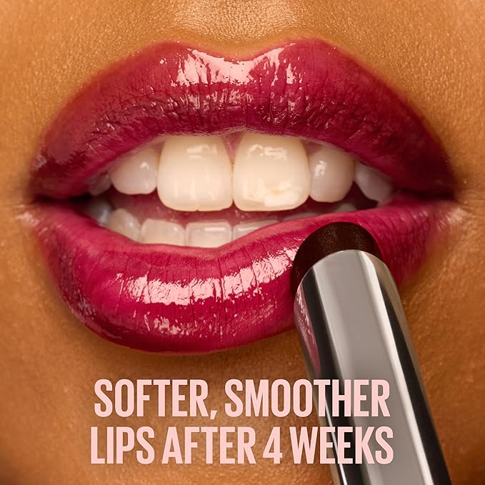 MAYBELLINE Lifter Glaze Oil Balm with Hyaluronic Acid and Hydrating Oil Blend, Lip Balm with 24HRs of Smooth, Moisturizing Shine, Latte Crush (Sheer Medium Brown Nude)