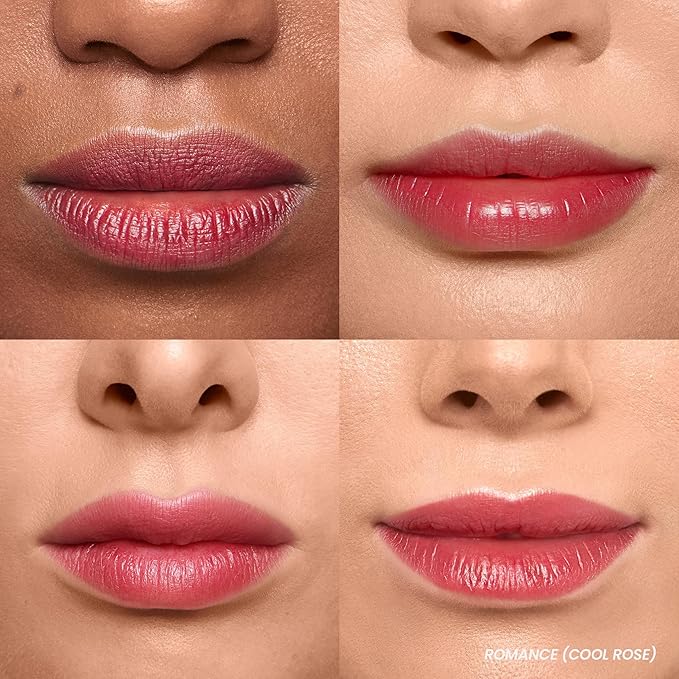Wonderskin Wonder Blading Lip Stain Peel Off and Reveal Kit - Long Lasting, Waterproof Pink Lip Tint, Transfer Proof Natural Makeup Stain Kit (Romance)